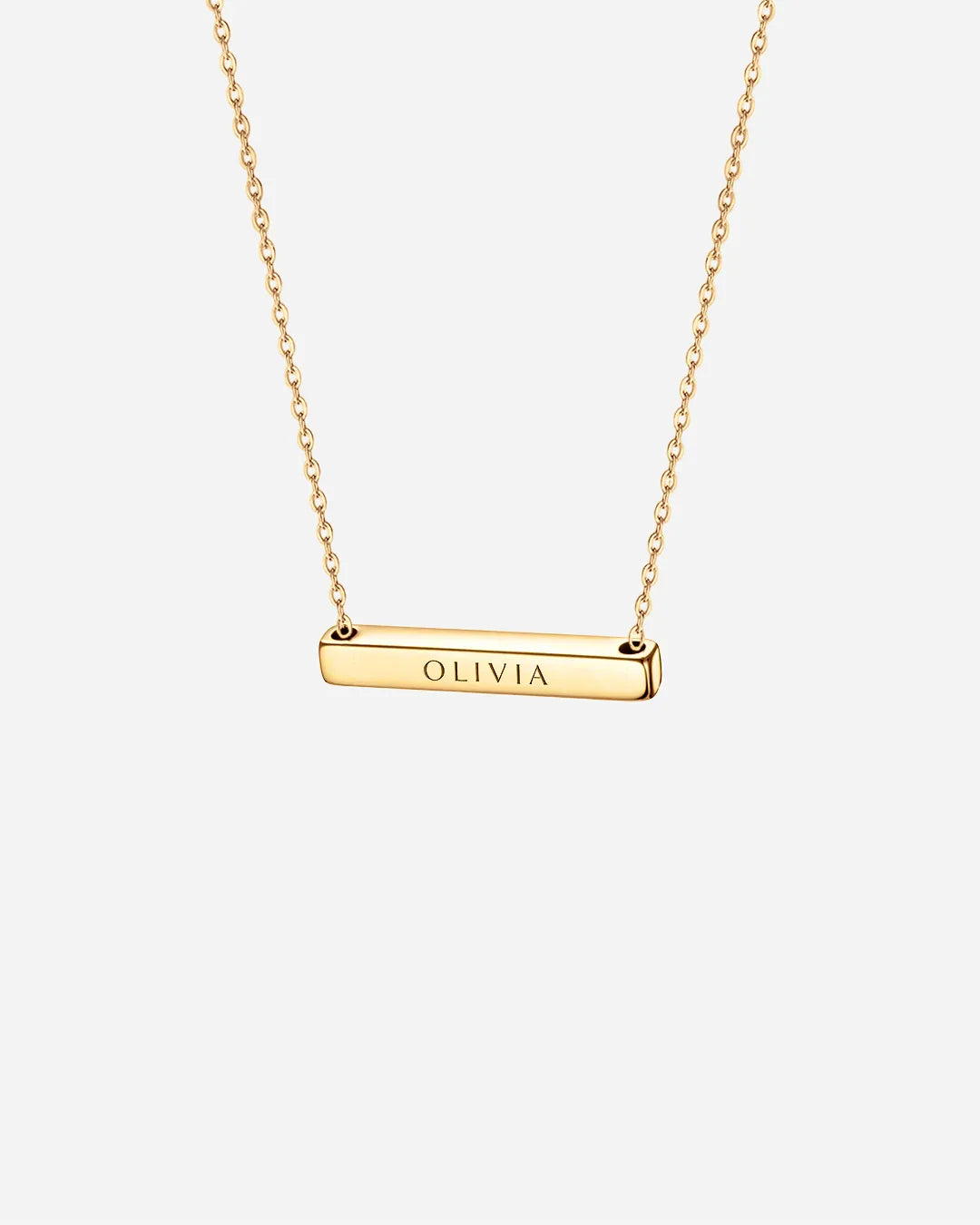 Graverat stavhalsband