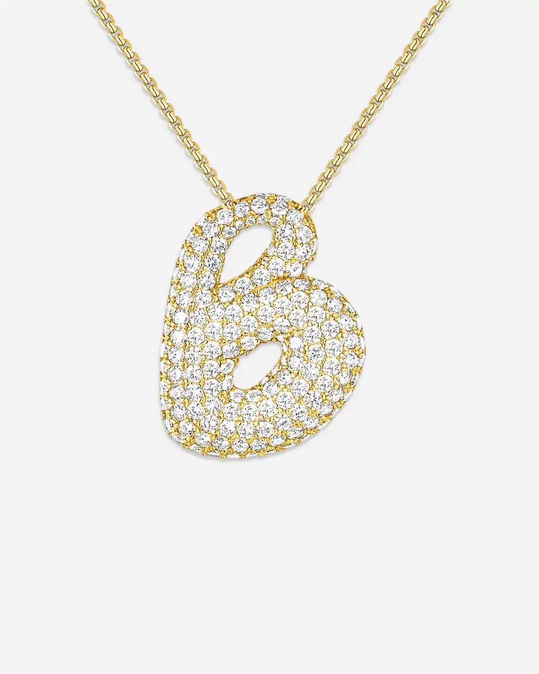 Bubble diamanthalsband