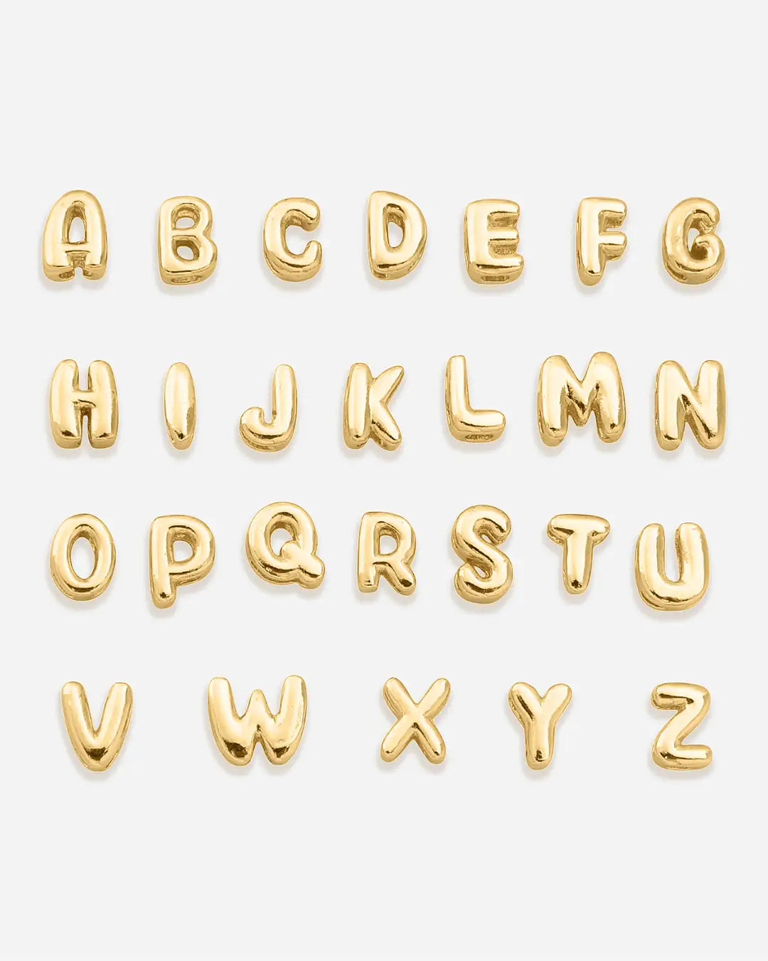 Bubble bokstavshalsband