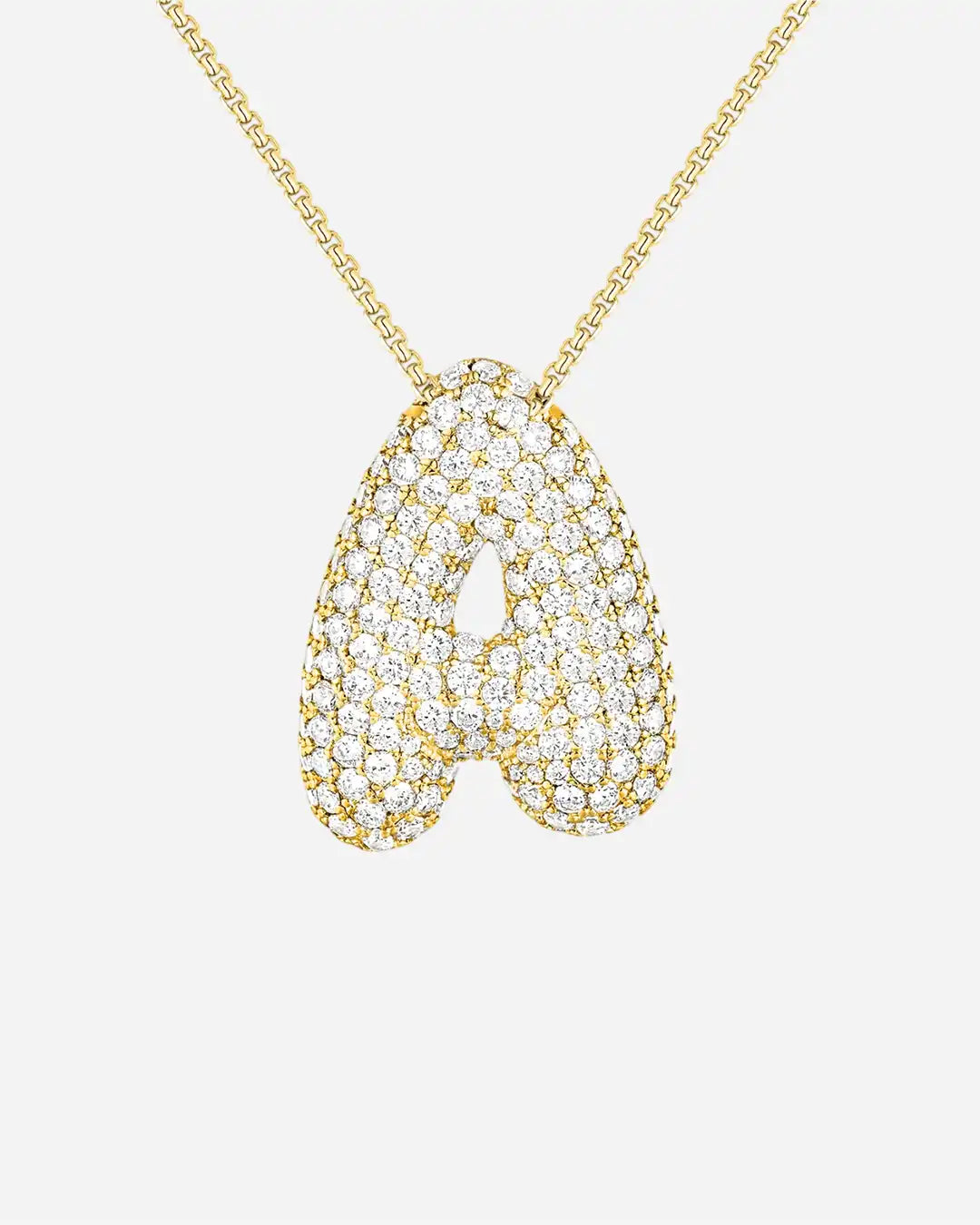 Bubble diamanthalsband